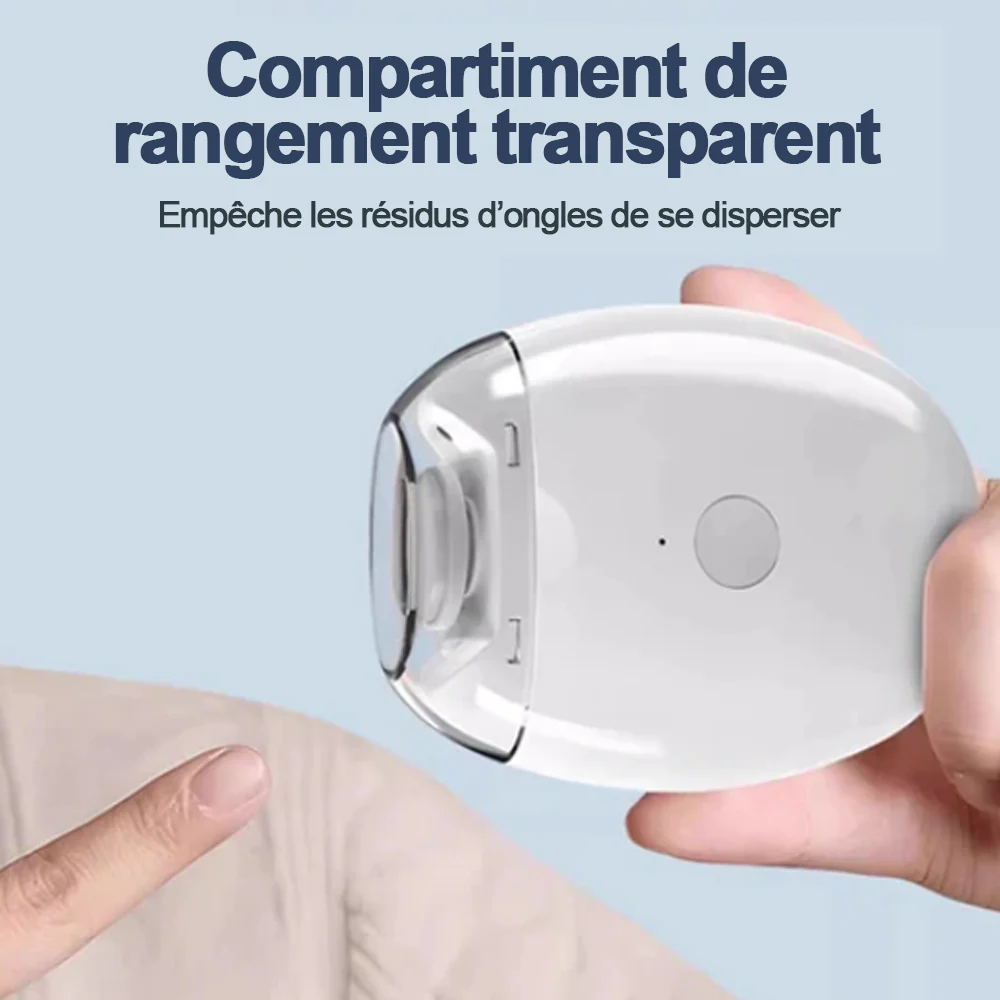💥 50% DE RÉDUCTION ! ✨ Ponceuse à Ongles Auto - 3 Vitesses Réglables, Silencieuse, LED Integrée pour Soin Précise 💅✨ -Remifa® - Image 5