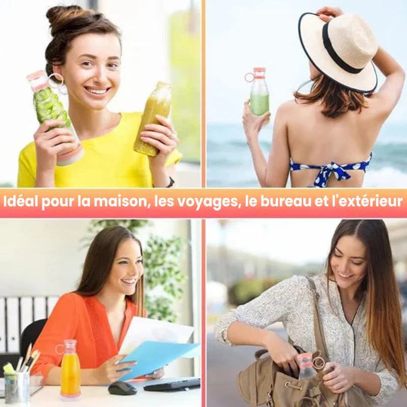🍃Vente directe d'usine🍃 Extracteur de Jus Portable Best-Seller | 🍎 Savourez du jus frais à tout moment, partout ! -Remifa® - Image 14