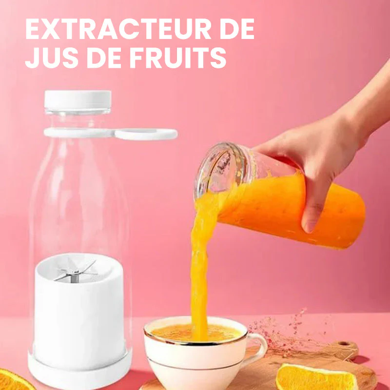 🍃Vente directe d'usine🍃 Extracteur de Jus Portable Best-Seller | 🍎 Savourez du jus frais à tout moment, partout ! -Remifa® - Image 6