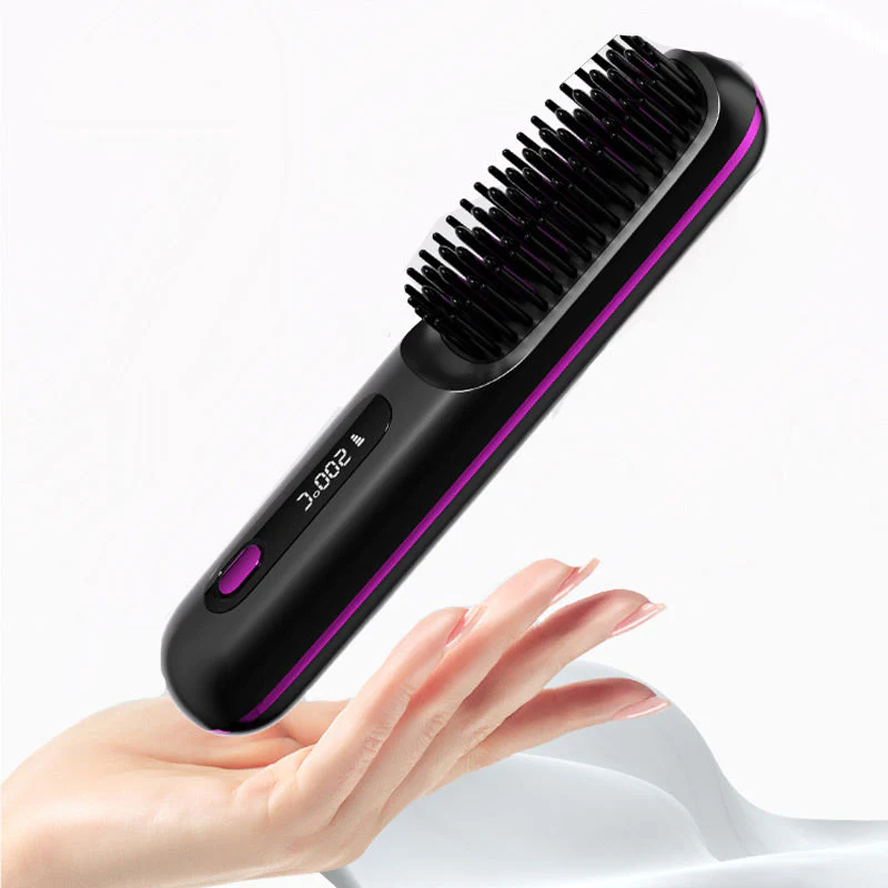 💥 Offre du Nouvel An : -50 %💖 Peigne lissant chauffant en céramique sans fil -Remifa® - Image 10