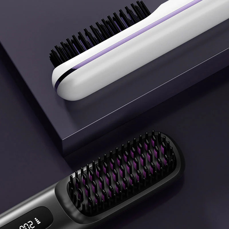 💥 Offre du Nouvel An : -50 %💖 Peigne lissant chauffant en céramique sans fil -Remifa® - Image 5