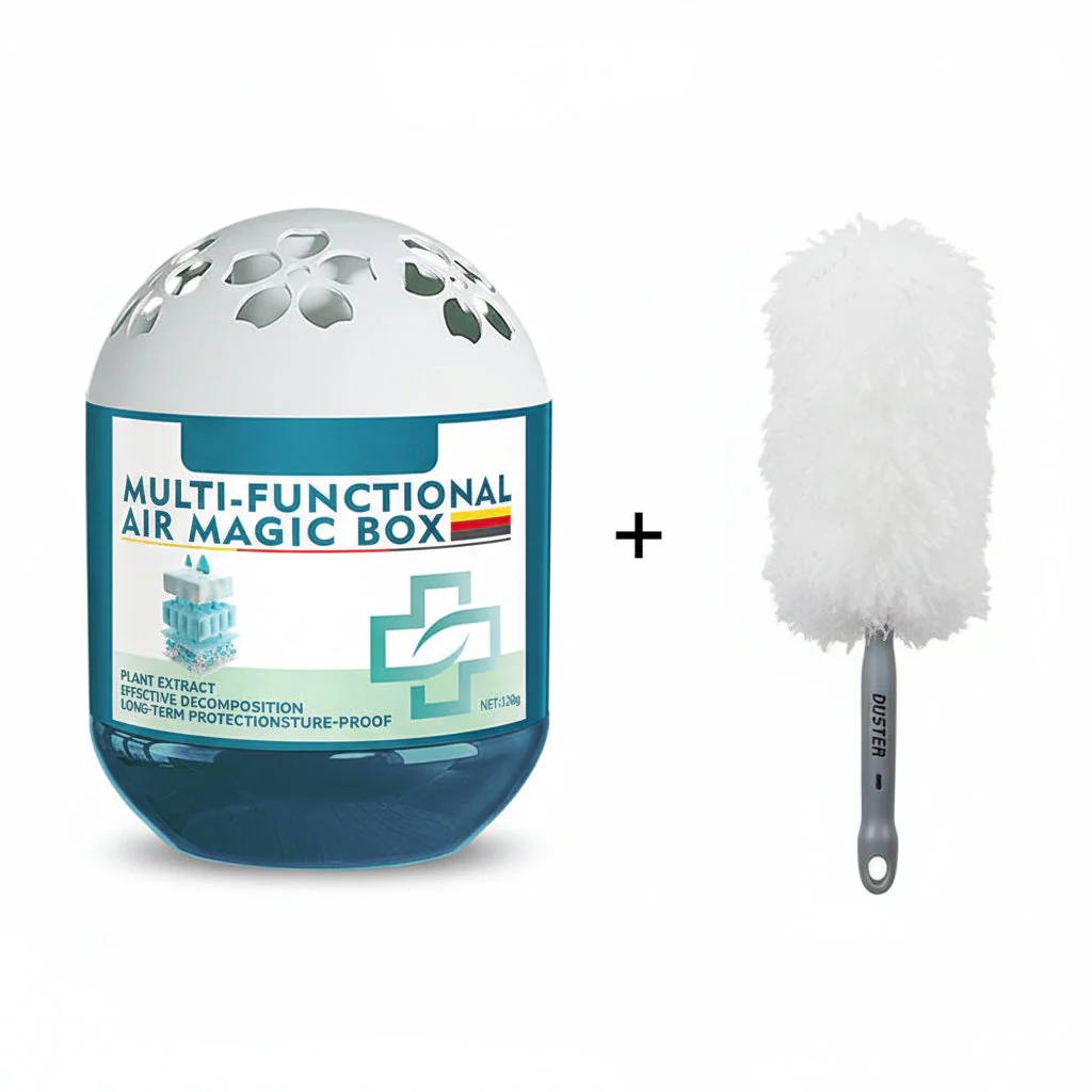 📢📢 –50 % OFF ! ✨ Boîte magique purifie l’air & élimine la poussière -Remifa® - Image 11