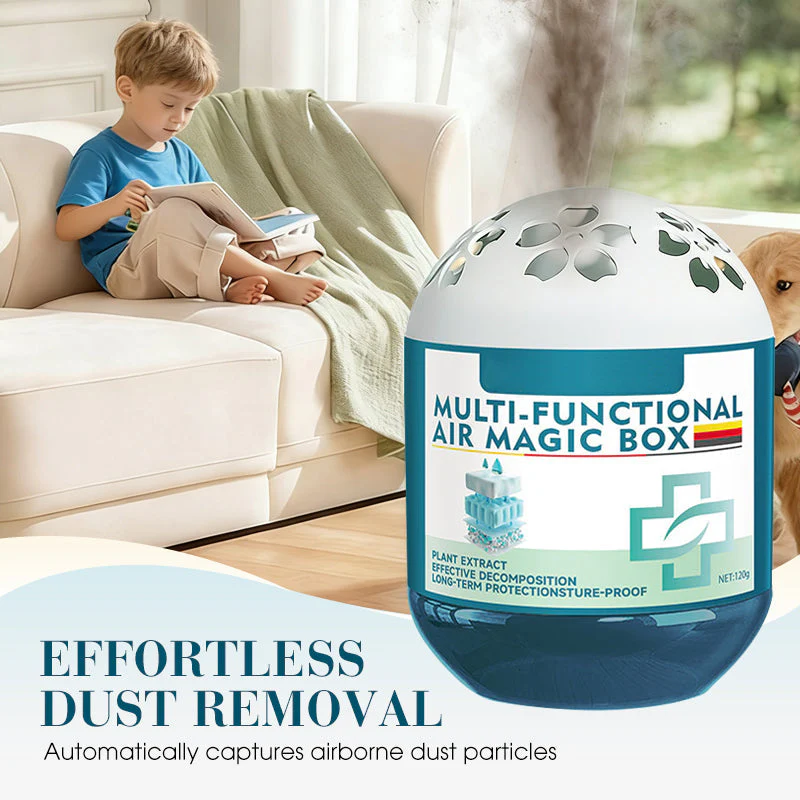 📢📢 –50 % OFF ! ✨ Boîte magique purifie l’air & élimine la poussière -Remifa® - Image 3