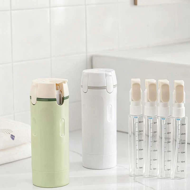50 % de réduction 🎉Flacons distributeurs rechargeables 4 en 1 pour le voyage -Furzero® - Image 8