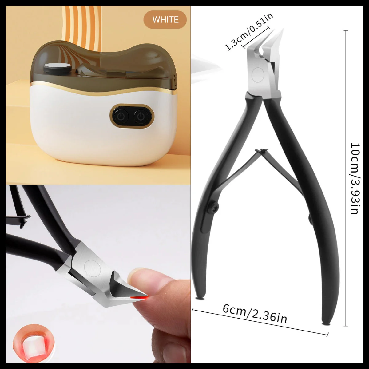 🏆Meilleure vente 🔥58 % DE RÉDUCTION⏳Coupe-Ongles et Polisseur Électrique 2-en-1 -Remifa® - Image 13
